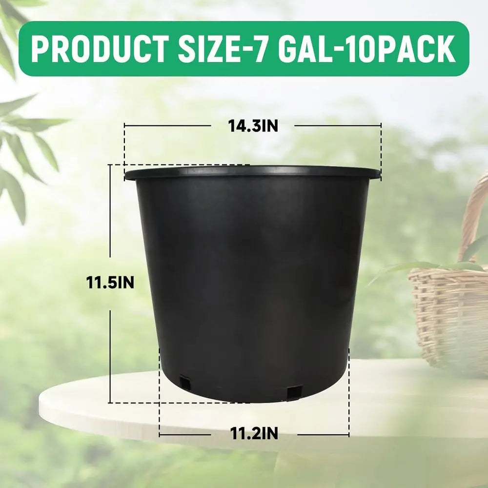 Round Nursery Pots For Seedlings, Plants, And Vegetables