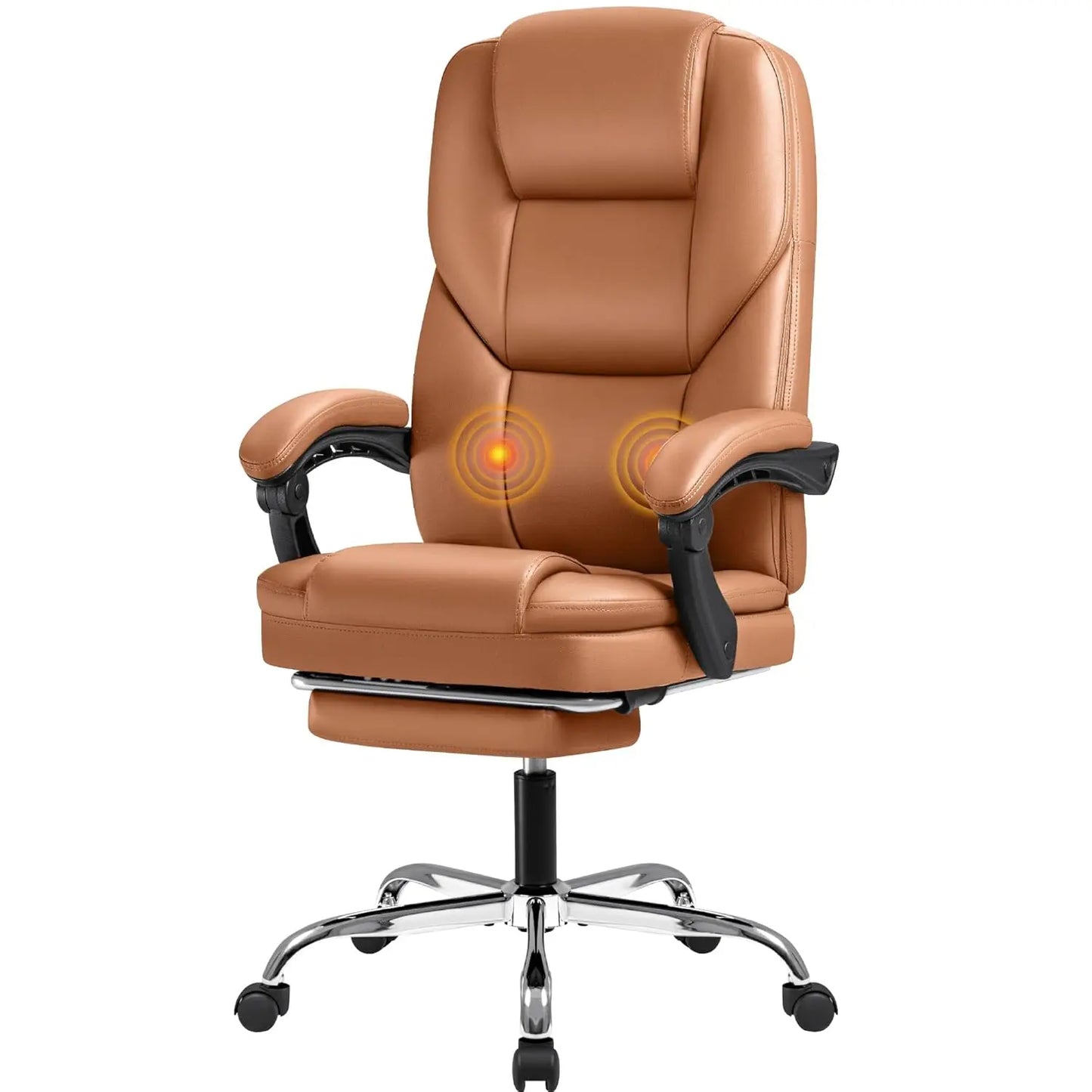Executive Office Chair With Foot Rest Ergonomic Home Office Desk