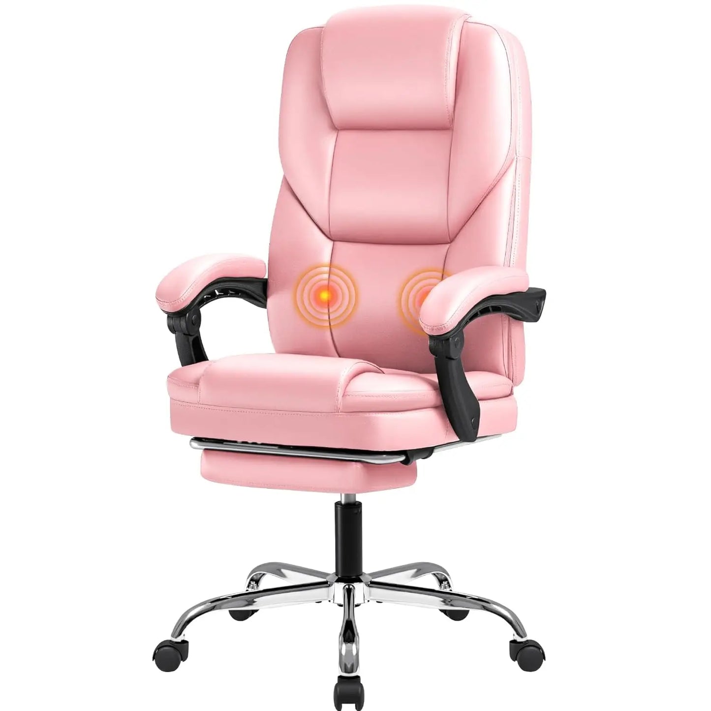 Executive Office Chair With Foot Rest Ergonomic Home Office Desk