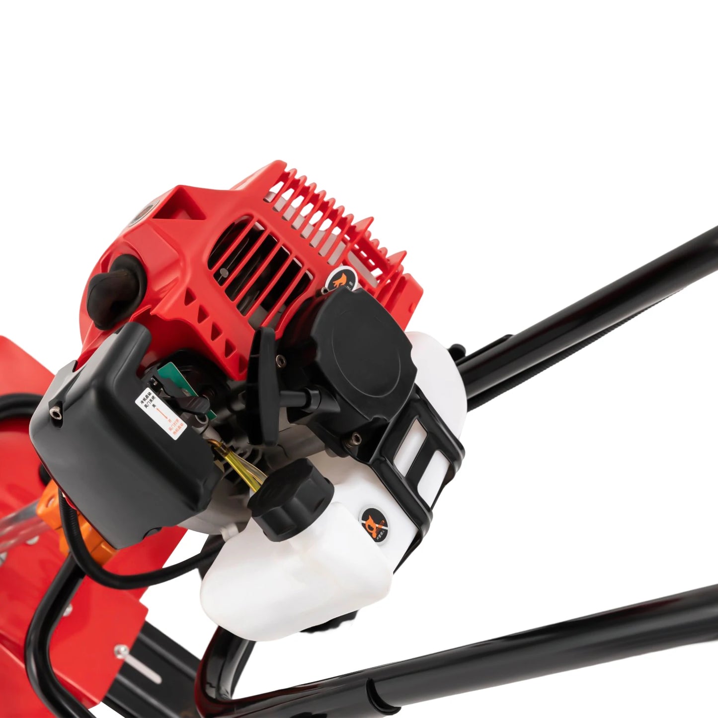 CNCEST 1.9kW Gas Powered Garden Tiller Rototiller for Soil