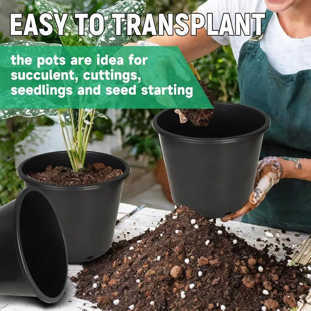 Round Nursery Pots For Seedlings, Plants, And Vegetables